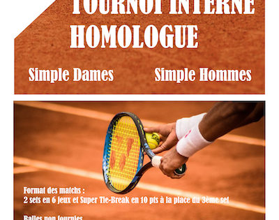 Tournoi interne 2020